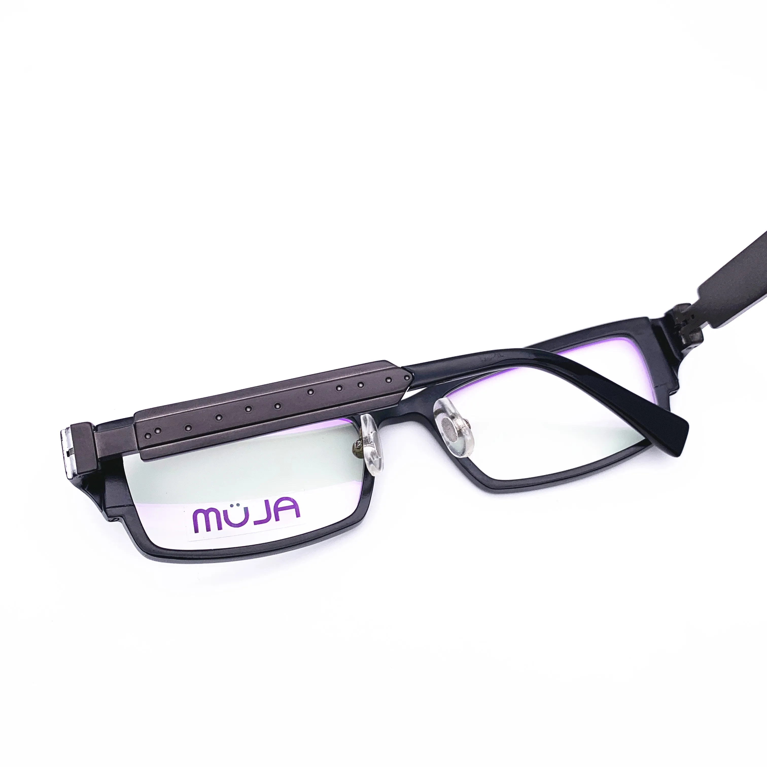 

Belight Optical Fancy aluminum Material Men Classical Square Shape spring hinge optical frame spectacle frame precription lens
