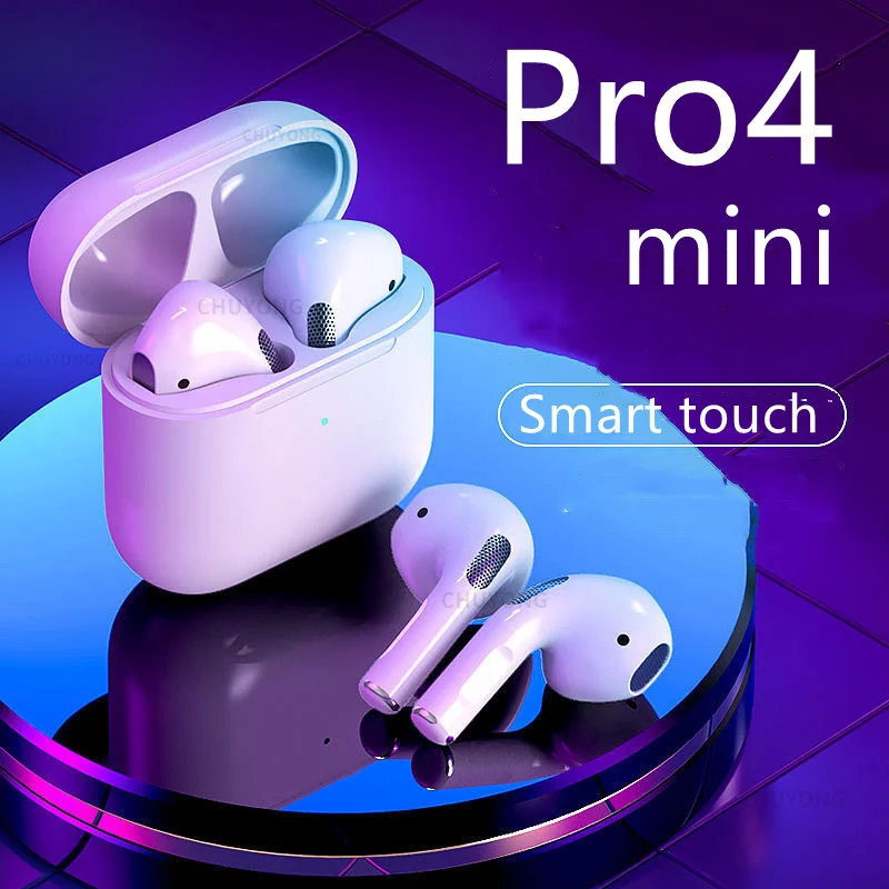 Pro 4 Bluetooth 5 0 наушники TWS HD для звонков беспроводные HiFi Музыка Спортивная Беговая