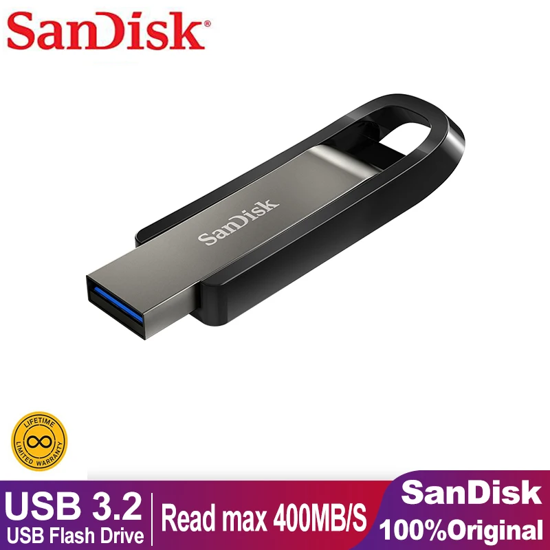Sandisk pendrive extrempro, dispositivo de estado sólido, usb 3.2