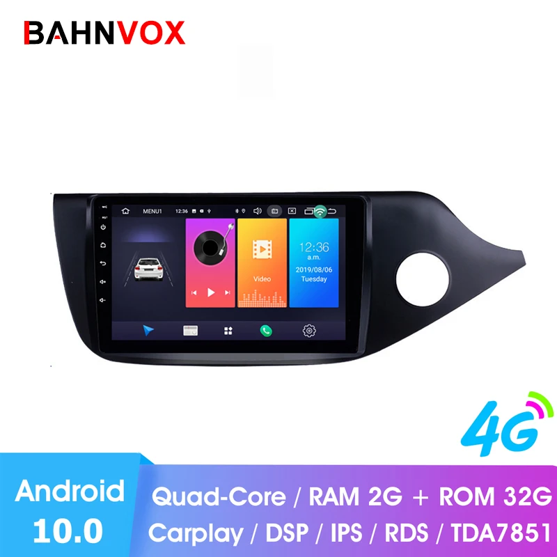 9 &quotandroid 10 0 RAM 2G Автомобильный gps dvd плеер для Kia Ceed RHD 2012 2014 Радио Мультимедиа