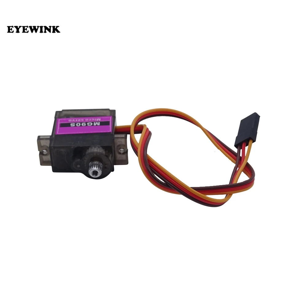 Servo MG90S 9G Engrenage Métal pour RC Hélicoptère Avion Bateau Voiture