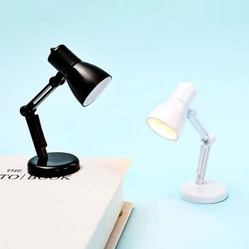Table Lamp For Study LED Desk Lamp Include Dimmiable Mini Table Top Cute Flexo Book Light Office Smart Book Clip Lamp Decor tanie i dobre opinie VKTECH CN (pochodzenie) NONE Nowoczesne Żarówki LED Lampy biurkowe