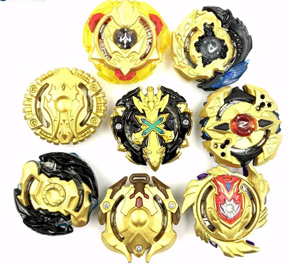 Burst Spinner Boxed Gold beynblades Burst with Launcher B71 B48