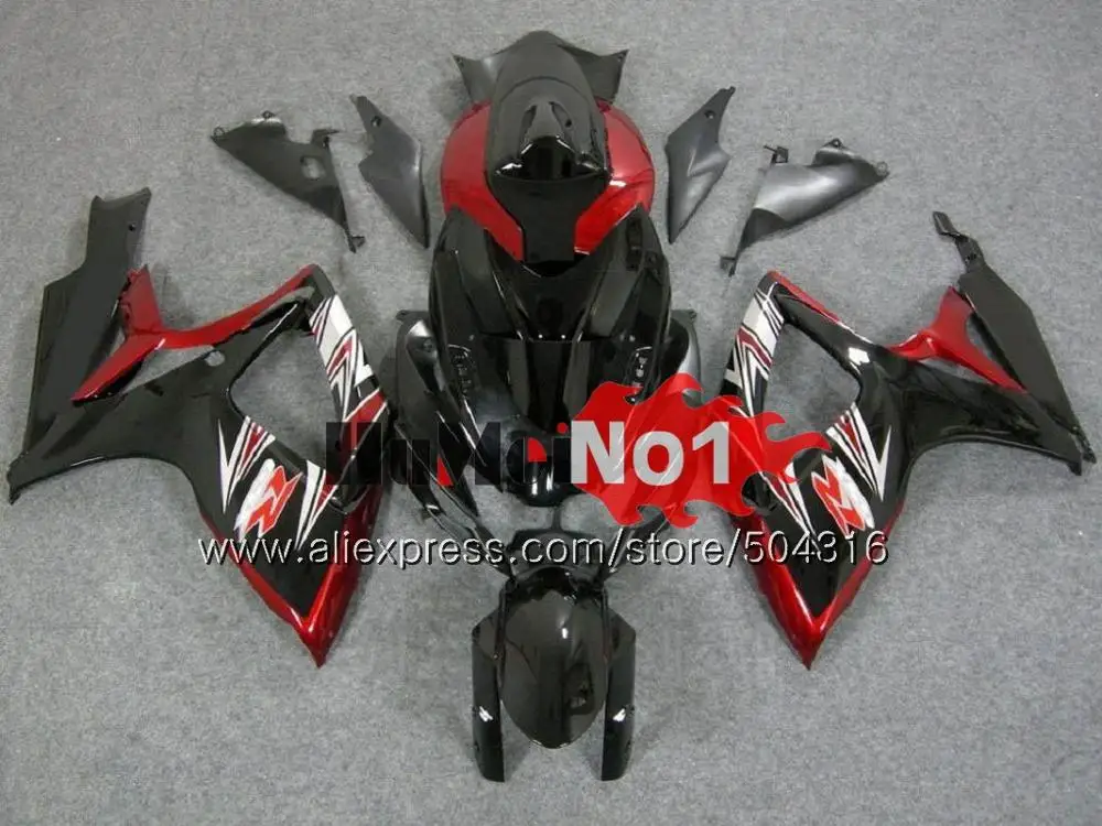 Корпус для SUZUKI GSX R600 GSX-R750 GSXR 600 750 CC 06 07 2006 2007 16MC. 136 GSXR-600 K6 GSXR600 GSXR750 06 07 зеленый топ обтекатель - Цвет: No. 32