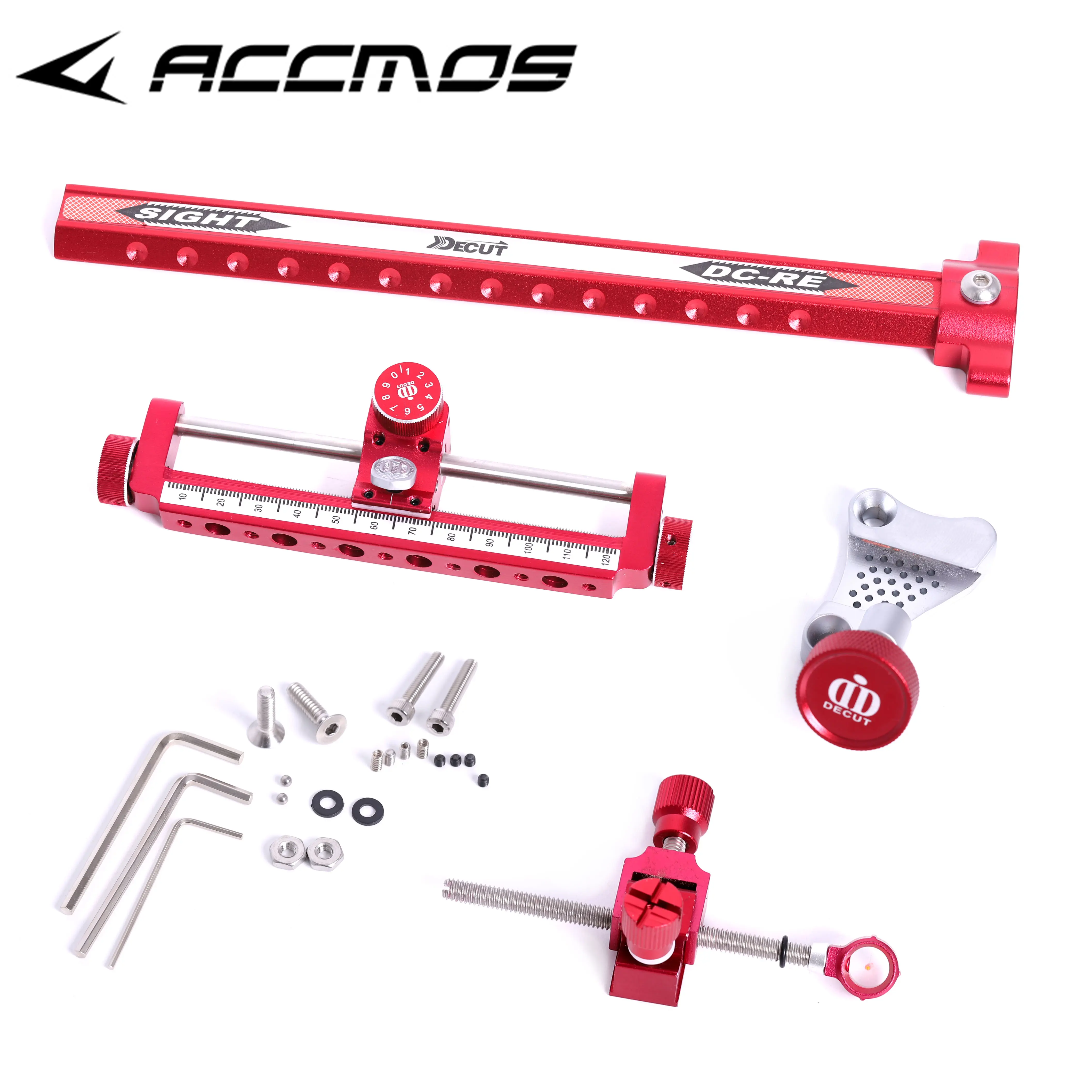 Decut DC RE Archery Composite sight Recurve Arrow Aluminum Sight For Bow Hunting Accessory|recurve arrows|arrow aluminumrecurve |