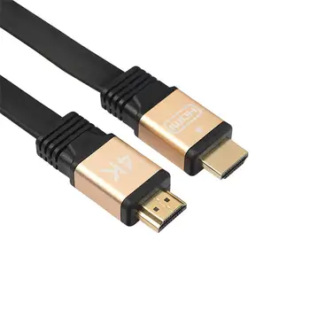 

4K HDMI Cable High Speed 2.0 Golden Plated Connection Cord for TV/Projector