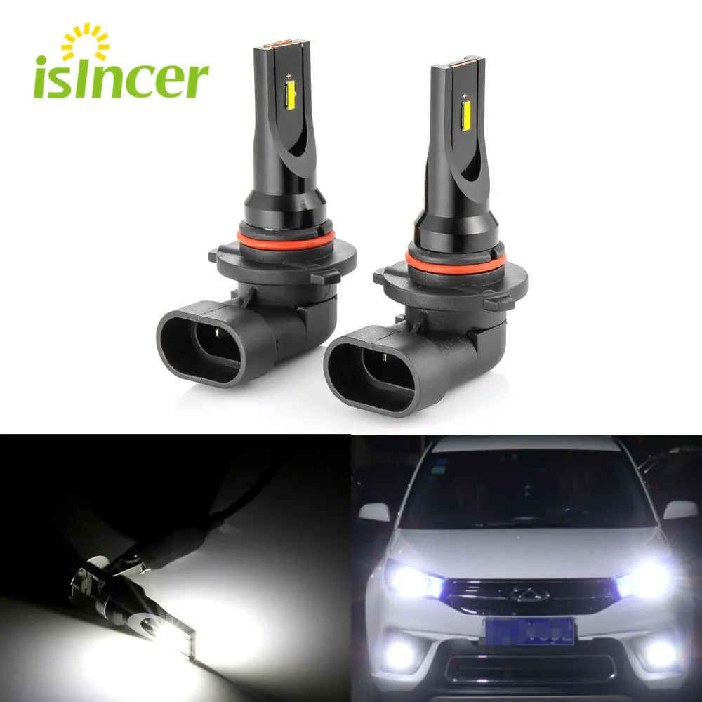 2 шт. H8 H11 Led H7 H4 H3 H1 HB3 9005 противотумансветильник фары s лампа 3030SMD 6000 лм K белые