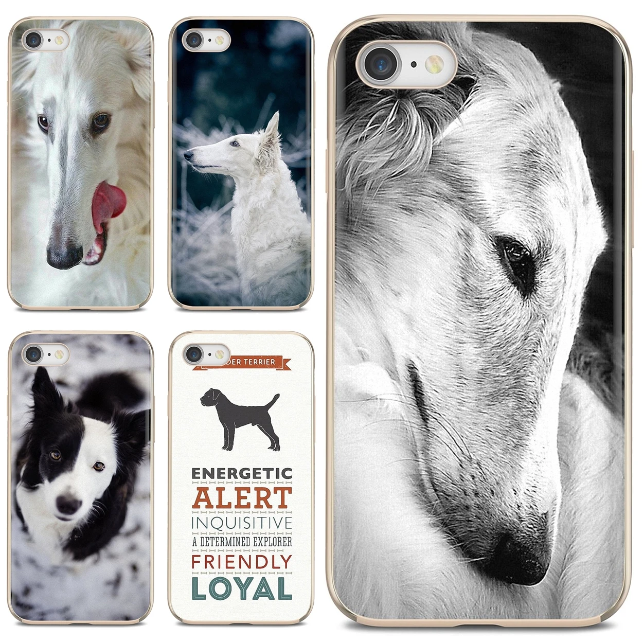 Силиконовый чехол Border Terrier Borzoi dog puppies для Huawei Y6 Y5 2019 Xiaomi Redmi Note 4 5 6 7 8 Pro Mi A1 A2 A3 6X 5X 7A |