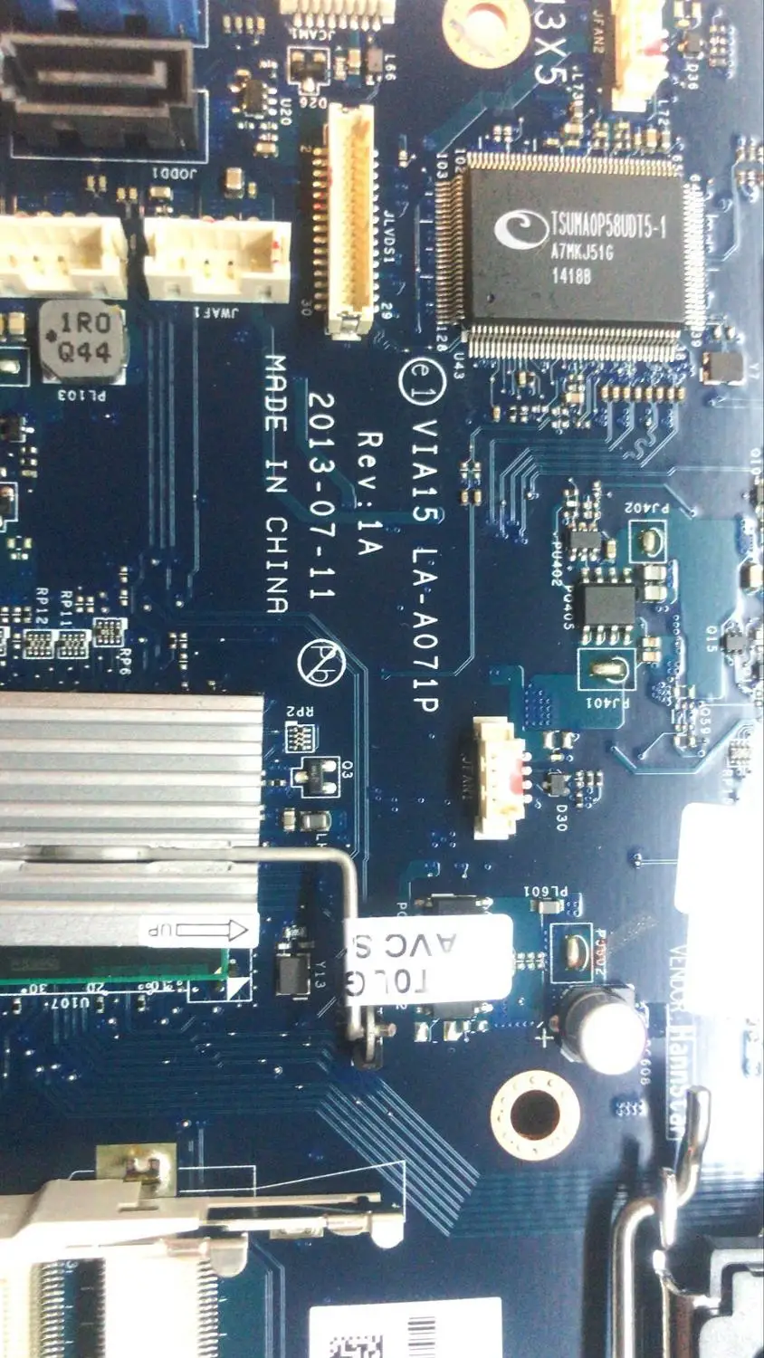 VIA15 LA-A071P подходит для lenovo B550 23 ”моноблок материнская плата LGA115X интерфейс DDR3 тестовая работа