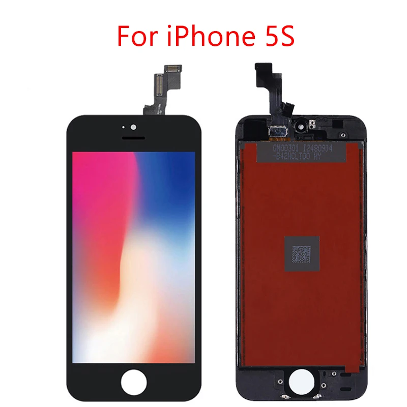 4," дисплей для iPhone 5 5S 5C SE lcd сенсорный экран качественный дигитайзер в сборе с 3 подарками для iPhone SE A1723 дисплей