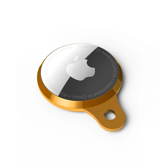 Airtags Case Protective Cover TPU Case of New Apple AirTags for Anti-Scratch and  Anti-Loss Design Rose Gold