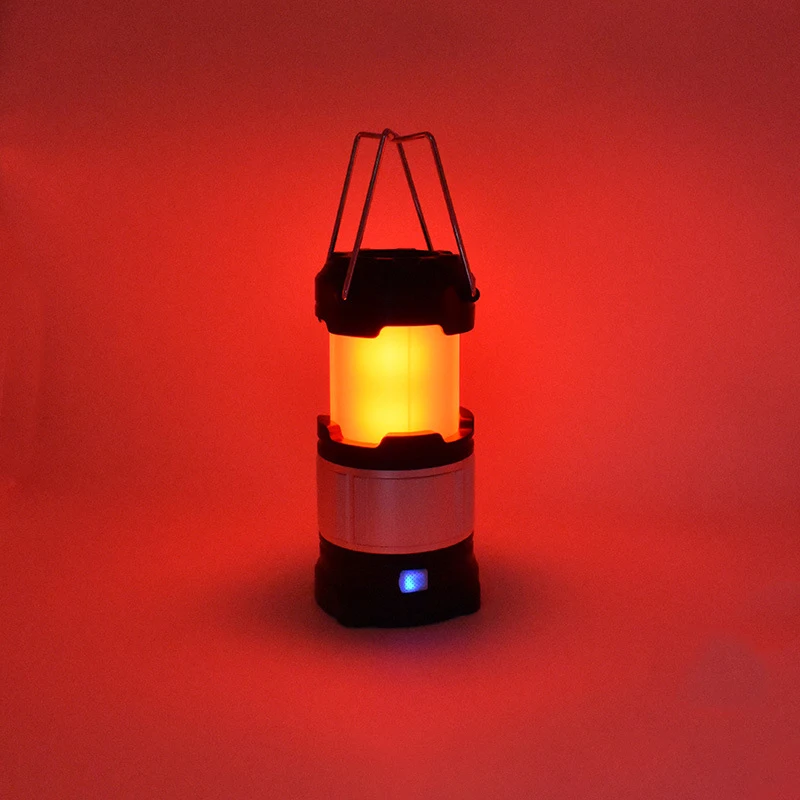 Cheap Chance for  Portable LED Camp Light Rechargeable USB Power Adjustable Camping Lights Flashlights Outdoor Tent L