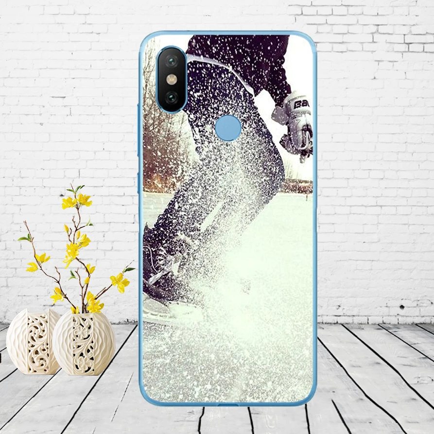 18 Мягкий силиконовый чехол для хоккея 122DD I love для Xiao mi Red mi 6 6a mi 8 a2 lite note 5 6 pro 7 Case - Цвет: 18