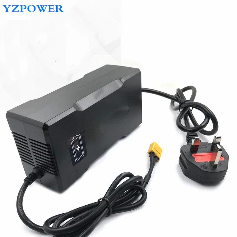 YZPOWER авто стоп 84V 2.5A литиевая батарея зарядное устройство для 20S 3 6 V/3 7 V литий