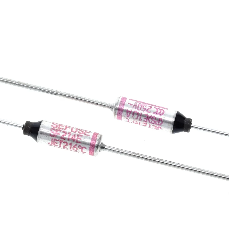 TZT 10/30 Stück SF214E DIP SEFUSE Thermosicherungen für NEC Thermosicherung 216°C 216 Grad 10A 250V Celsius Stromkreisabschaltung Thermosicherung – Detail 7