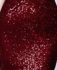 Бургундия Вечернее платье с рукавом три четверти, расшитое блестками, с бантом, женские вечерние платья, K136, элегантное платье De Soiree, коричневое, длина до пола, вечерние платья - Цвет: Бургундия