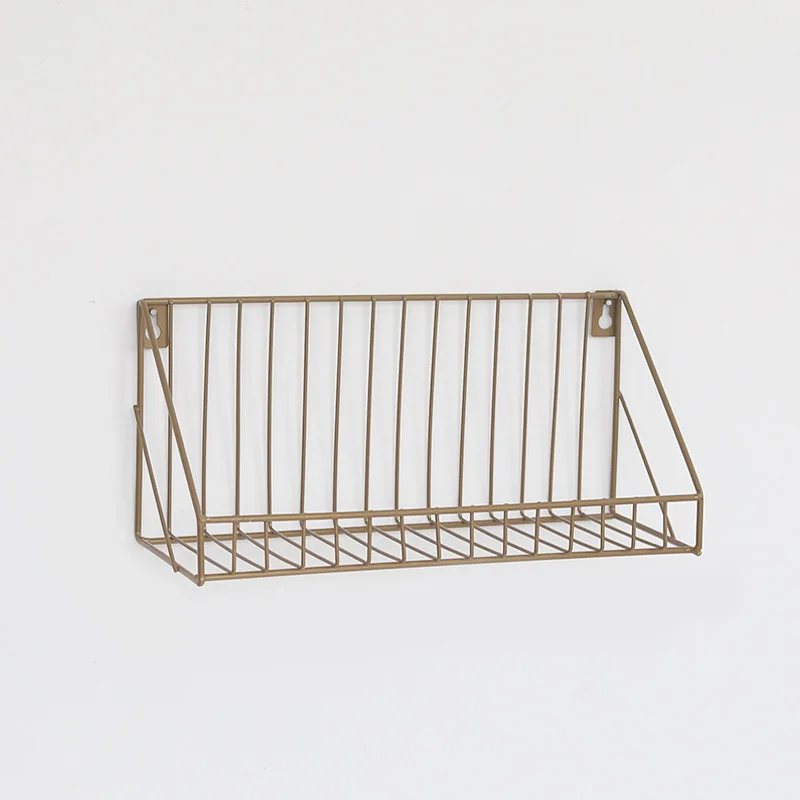 

1 Pcs Mesh Wall Metal Wire Basket Grid Iron Panel Hanging Tray Display Organizer