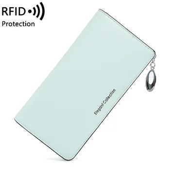 

Fashion Women Wallets RFID Brand Designer Many Departments Clutch Wallet Female Long Large Card Purse Ladies Handbag