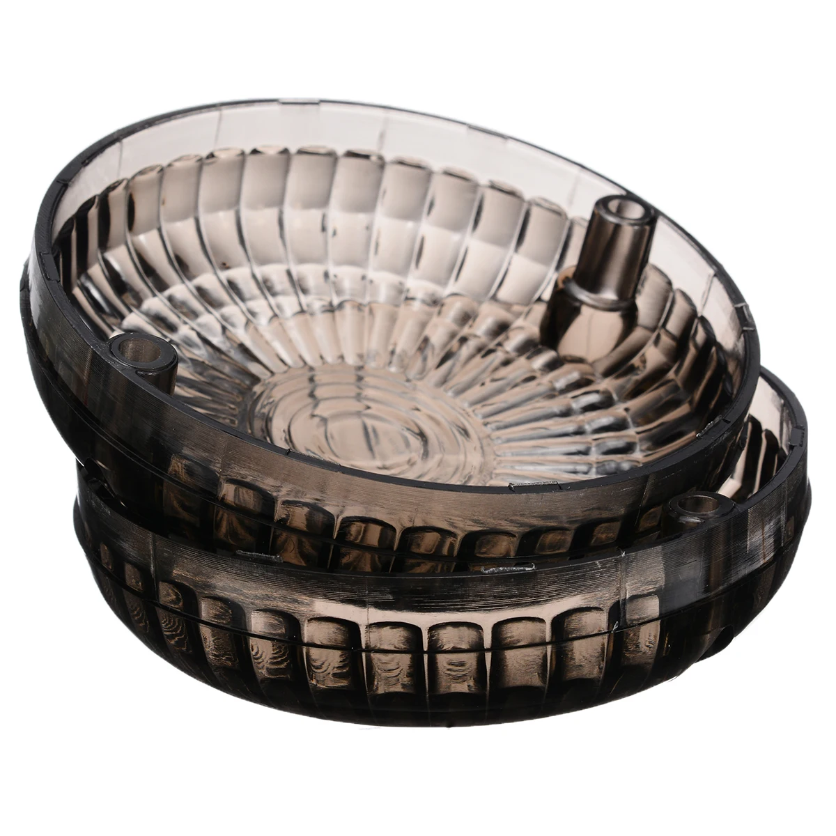 Mayitr 2Pcs Motorcycle Smoke Turn Signal Light Indicator Lens Cover For Yamaha V-Star 1100 Silverado 650 Road Star V-Max