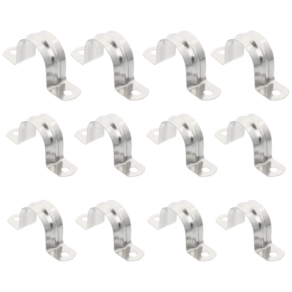 

36pcs Hose Pipe Clamp Durable Pipe Strap Clamp Tube Pipe Clamps Pipe Saddle Clamp U Shape Pipe Clamp