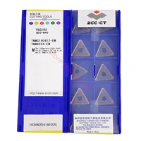 Plaquettes en carbure ZCC.CT TNMG160404 TNMG160408 TNMG160412-EM EF YBG205 YBG202 YB6425 – Inserts TNMG 6