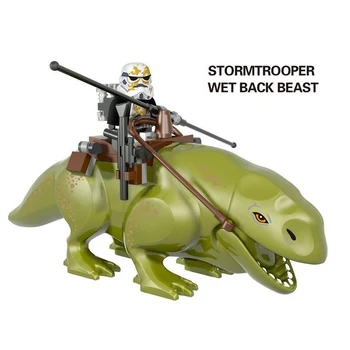 

Star Wars Dewback Stormtrooper Soldier PVC Action Figure Collectible Toy Kids Gifts