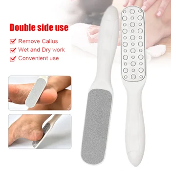 

Durable Side Pedicure Tool Stainless Steel Foot Rasp File Dead Skin Callus Remover Pedicure File Grinding Feet Skin Care Tools