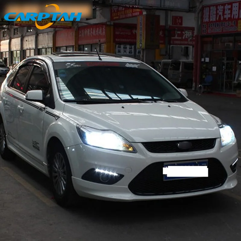 Светодиодный ные дневные ходовые огни для Ford Focus 2 Sedan 2009 2010 2011 водонепроницаемые