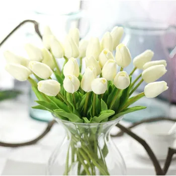

Shop Bouquet Tulip Northern European-Style Model Wedding Road Lead Bouquet Flower Table Display Flowers Flower Flower Fake Vase