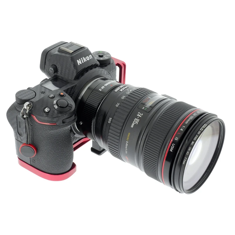 Кольцо-адаптер для объектива Steelsring EF-NK Z для Canon EF AF для Nikon Z, крепление для камеры с автофокусом, адаптер для объектива камеры Nikon Z6 Z7