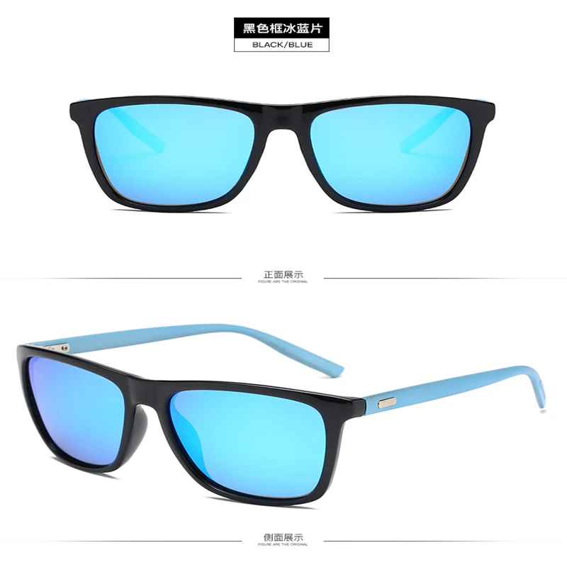 Blue Blue 01 Пилот Стекло es Для Мужчин Поляризованные UV400 минус рецепта классический ретро Стекло для Для мужчин Винтаж вождения мужские солнцезащитные Стекло es - Цвет линз: Blue Blue 01
