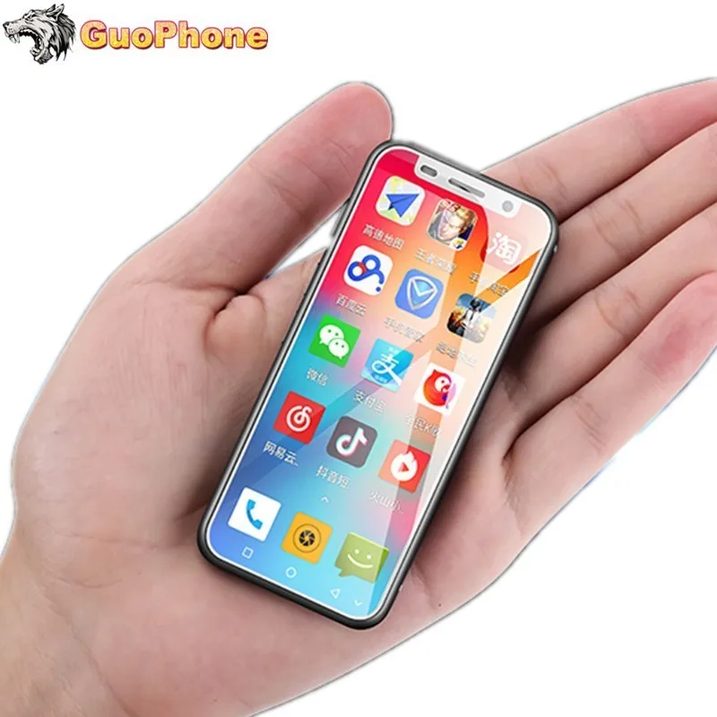  Super Mini Melrose 2019 4G Lte Smallest Smartphone 3.4'' MTK6739 Quad Core Android 8.1 Fingerprint 