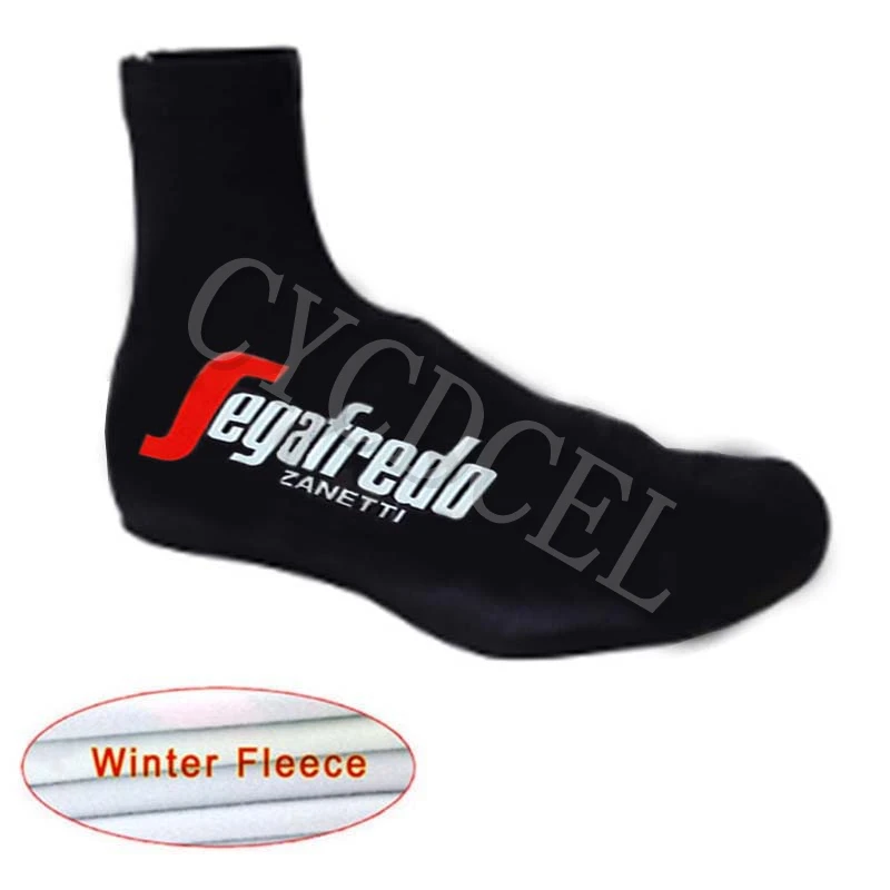 Зимняя Теплая мужская футболка для велоспорта с длинным рукавом, одежда для горного велосипеда, ropa ciclismo invierno homb - Цвет: Warm shoe cover