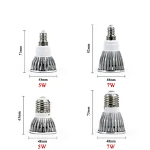 Cobled прожекторы Gu10cob Кубок E14 автомобиль алюминий 11 Daihatsu блестящая сторона E27 напряжение 110-240 В