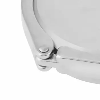 

4\\\\\\\"DN100 Welding Ferrule Clamp Replacement Fittings End Cap Stainless Steel+Silicone Connector Durable