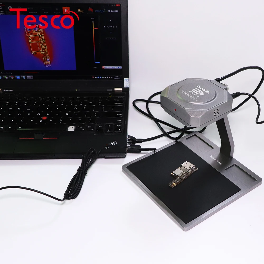 

Qianli Thermal Camera for Mobile Phone Motherboard PCB Fault Detection Instrument Electrical Inspection Infrared Thermal imaging