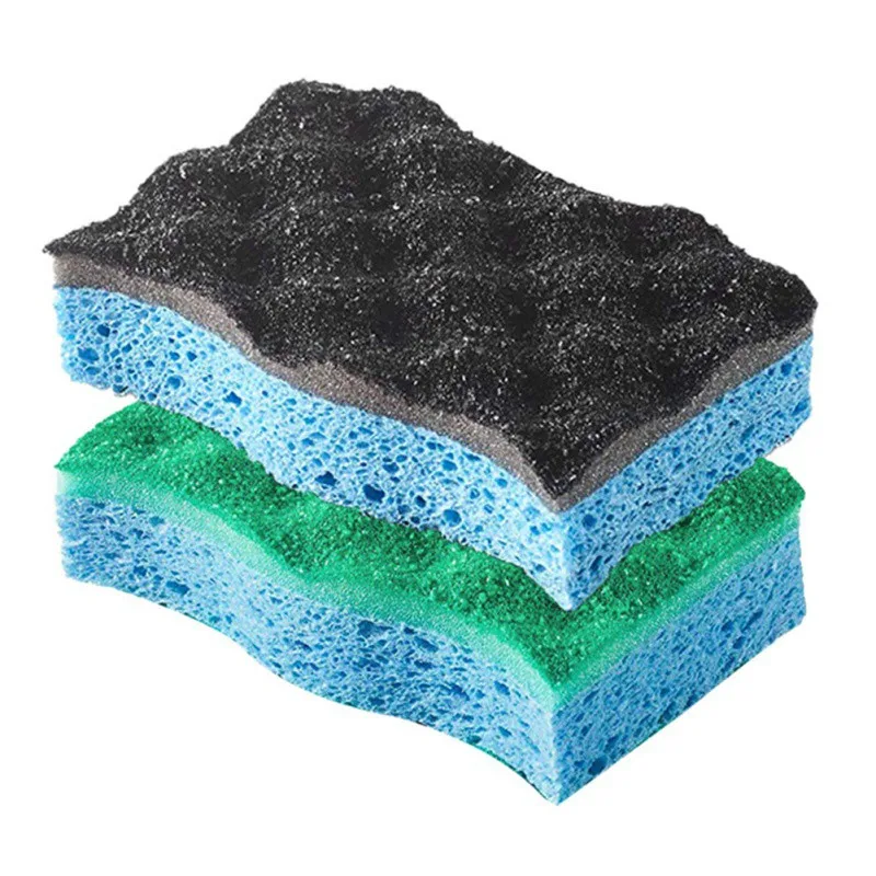 

New 1pcs Cleaning Sponge Kitchen Multi-Use Scrunge Scrub Sponge Kitchen Cleaning Sponge For Dish Washing Accessories