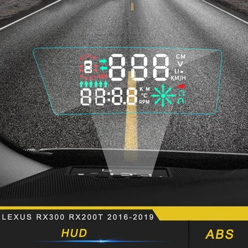 

For Lexus RX300 RX200t 2016-2019 HUD Head-Up Display Car-styling Overspeed Warning Windshield Projector Alarm System