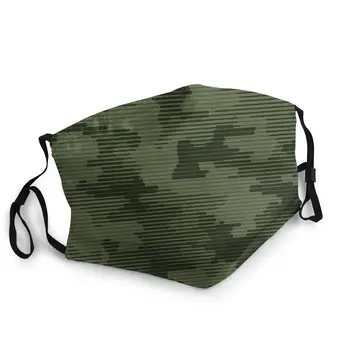 

Camouflage Adult Cycling Wearing Mouth Face Mask Cute Anti Haze Smog Dust Mask Wind Protection Mask Respirator Mouth Muffle