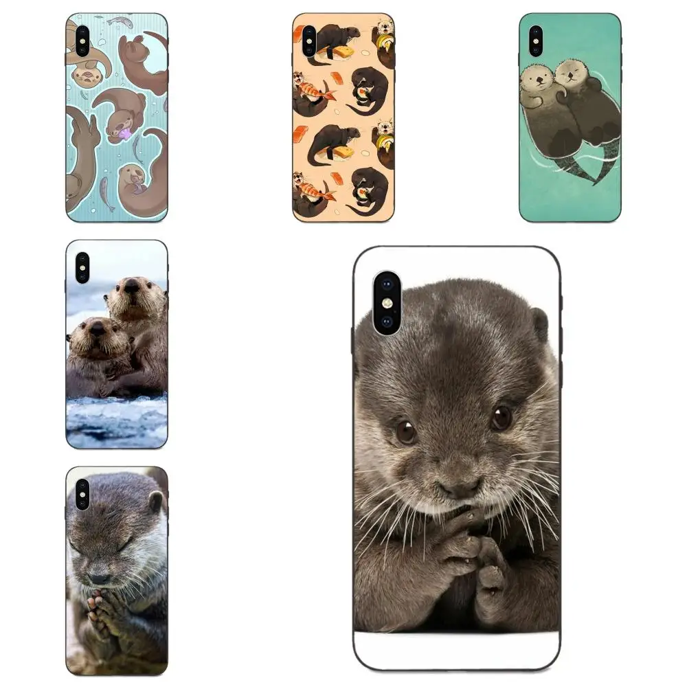 Animal Cute Baby Otter For Galaxy A10S A20S A2 Core A30S A40S A50S A70S A90 5G M10 M30S M40 Note 10 Plus Luxury Cool Phone Case | Мобильные