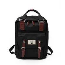 Нейлон корейский стиль простой рюкзак средней школы студента рюкзак Повседневное рюкзак