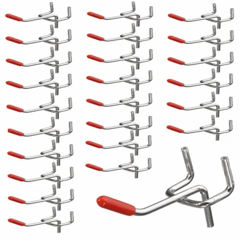 

25/50 pcs Peg Board Hos Wall Shelf Tool Hangers Organizer Storage Display Hardware Tools