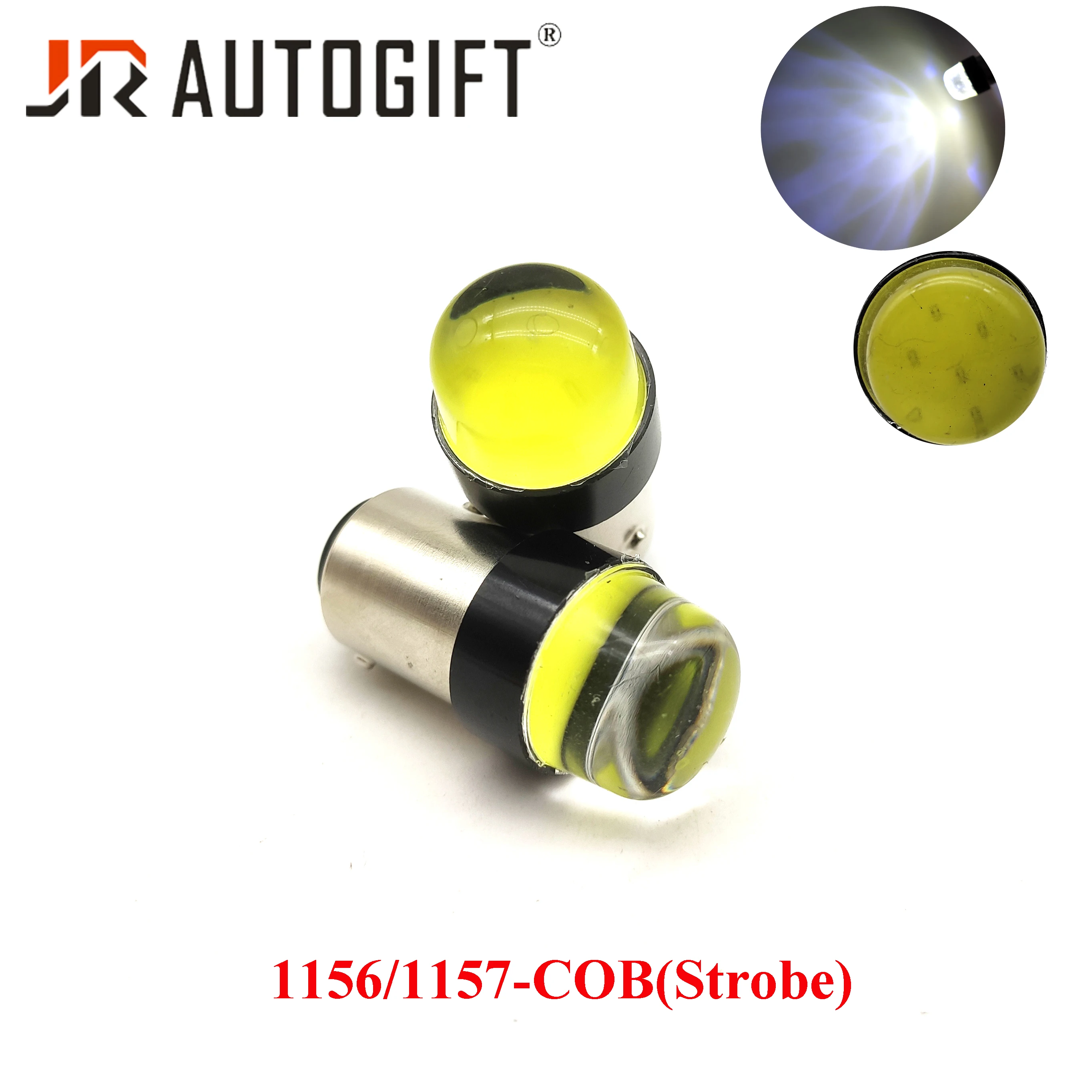 Супер яркие 100 шт. автомобильный Стайлинг 12 В S25 1 светодиод 1156 1157 P21W BA15S BAY15D COB