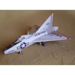 1:48 Американский XF-92A Delta крыло экспериментальная машина 3D бумажная модель Руководство DIY деятельности домашняя работа хобби подарок