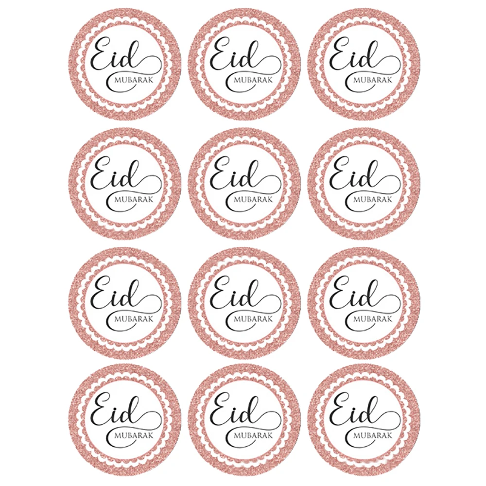 Lychee Life Eid Mubarak наклейка розовая креативная самоклеющаяся наклейка, сделай сам, скрапбукинг открытки в альбом украшения