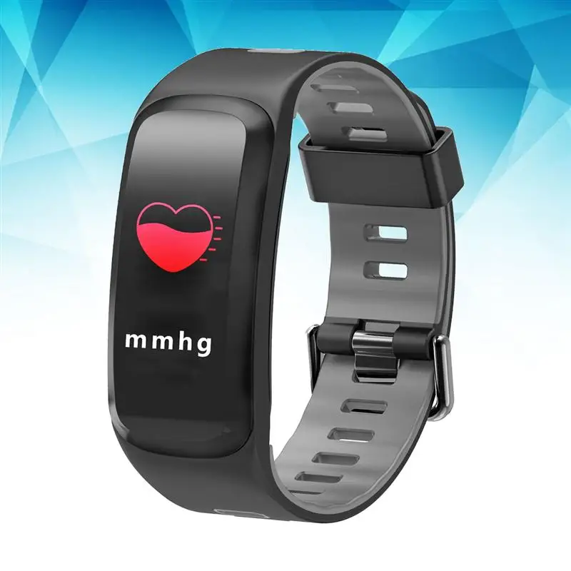 Smart Bracelet Color Screen Smart Band Blood Pressure Oxygen Heart Rate Monitor Fitness Tracker IP68 Waterproof Smart Watch