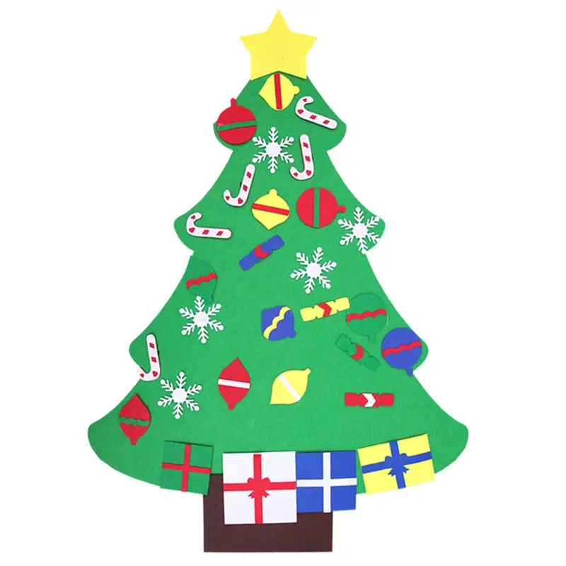 

Non-woven Fabrics DIY Christmas Trees Door Wall Hanging Felt Toy Home Decoration