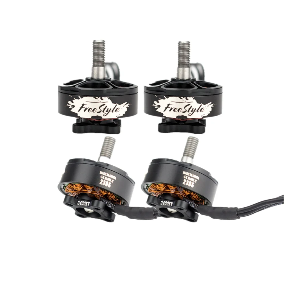 Emax FS2306 бесщеточный двигатель 3-6S Lipo батарея 1700KV 2400KV двигатель CW 40-60A ESC для Hawk Buzz RC FPV гоночный Дрон RC Аксессуар