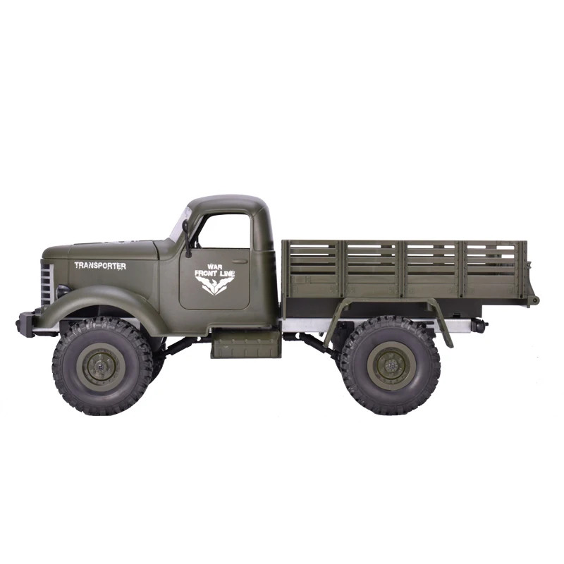 JJRC Q61 RC грузовик 1:16 2,4G машина на дистанционном управлении автомобиль 4WD гусеничный внедорожный военный RTR пульт дистанционного управления автомобиль игрушки для детей