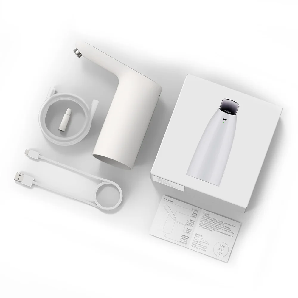 XIAOMI Mijia 3LIFE автоматический USB мини сенсорный выключатель водяной насос беспроводной Перезаряжаемый Электрический диспенсер водяной насос с usb-кабелем